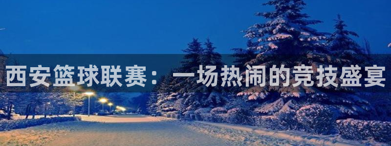  星空体育中国官网：西安篮球联赛：一场热闹的竞技盛宴